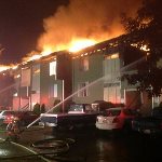 fire burns my apartment building